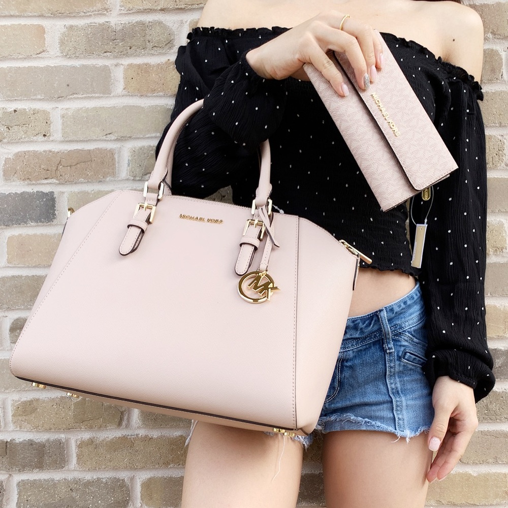 Gaby’sBags👜-Michael Kors Satchel &Wallet SET - Picture 3 of 5